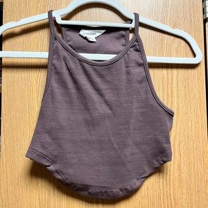 Brown Glassons Crop Top